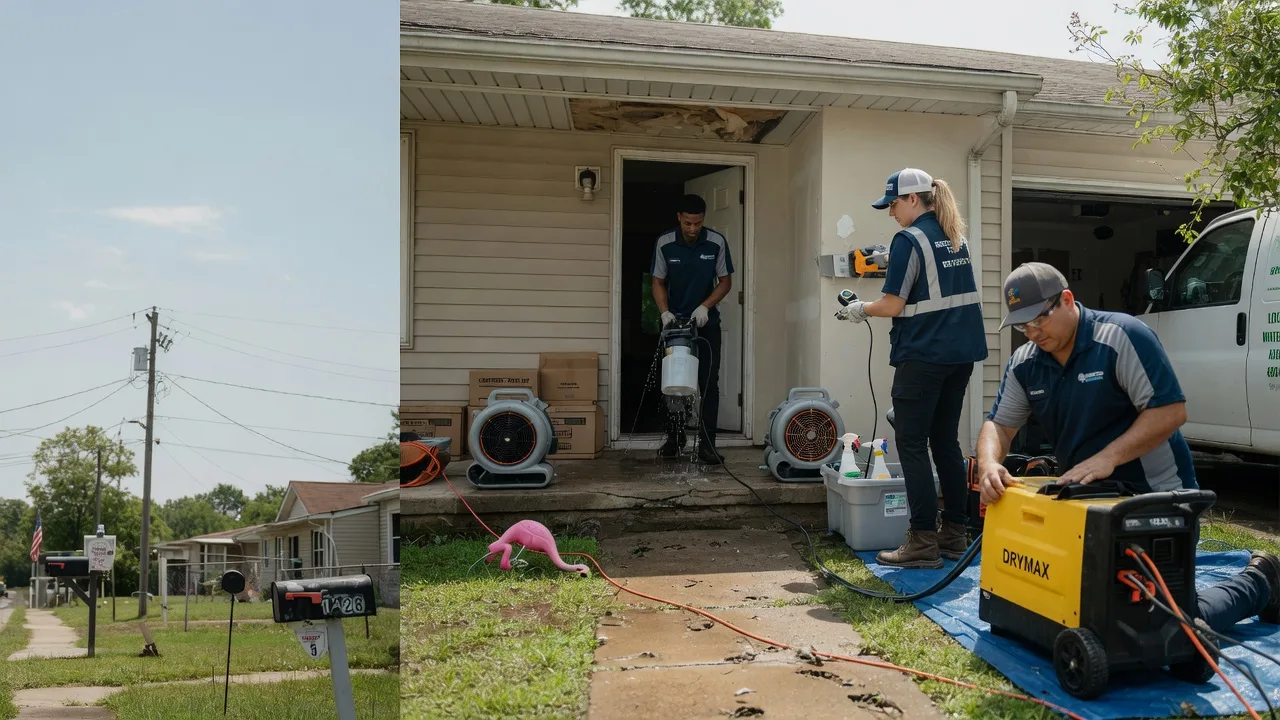 Storm Damage Water Removal in Tallulah, LA near me